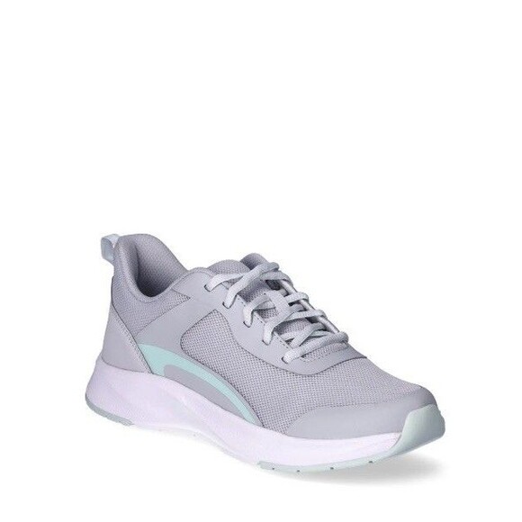 Athletic Works Women Lifestyle Mesh Jogger Sneakers Light Gray Size 10 NWT - Picture 1 of 5